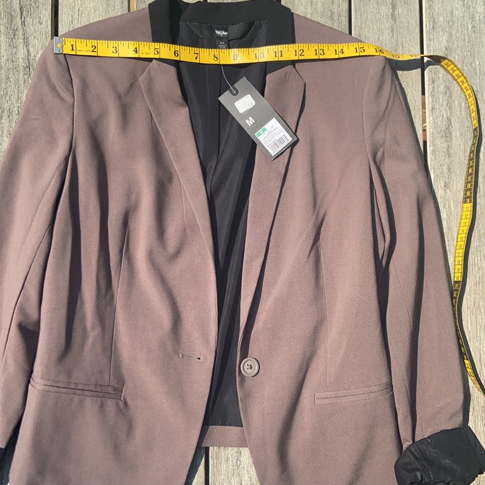 Casual blazer with damask detail - Picture 4 of 11